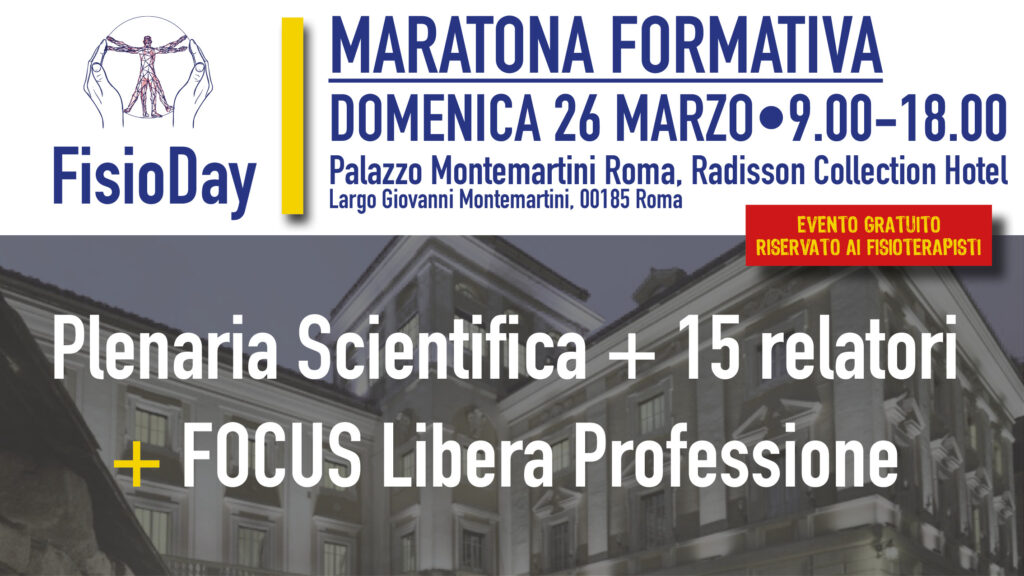 Fisioday formazione gratuita fisioterapisti