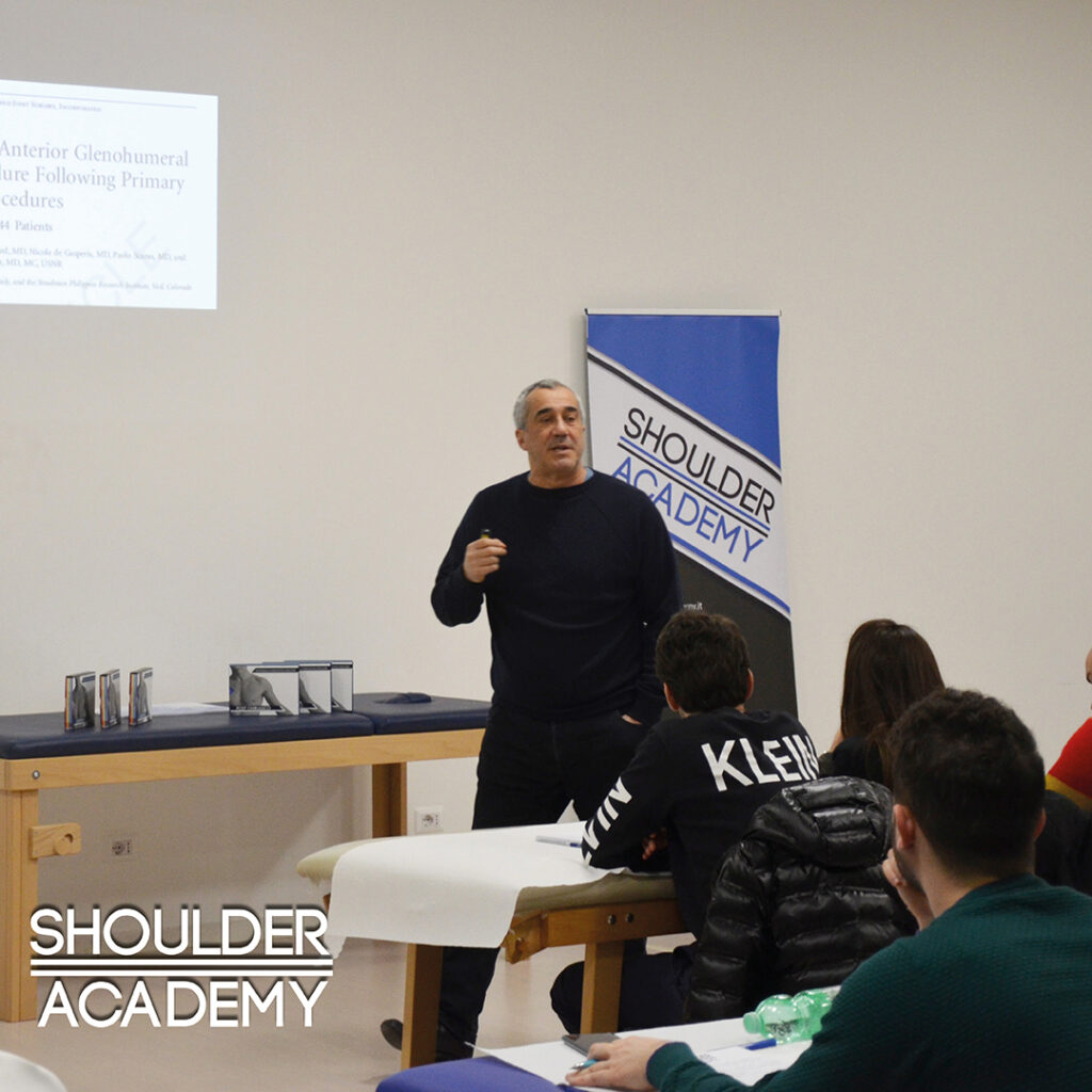 Shoulder Academy, corso alta formazione spalla fisioterapisti osteopati dr. Giovanni Di Giacomo