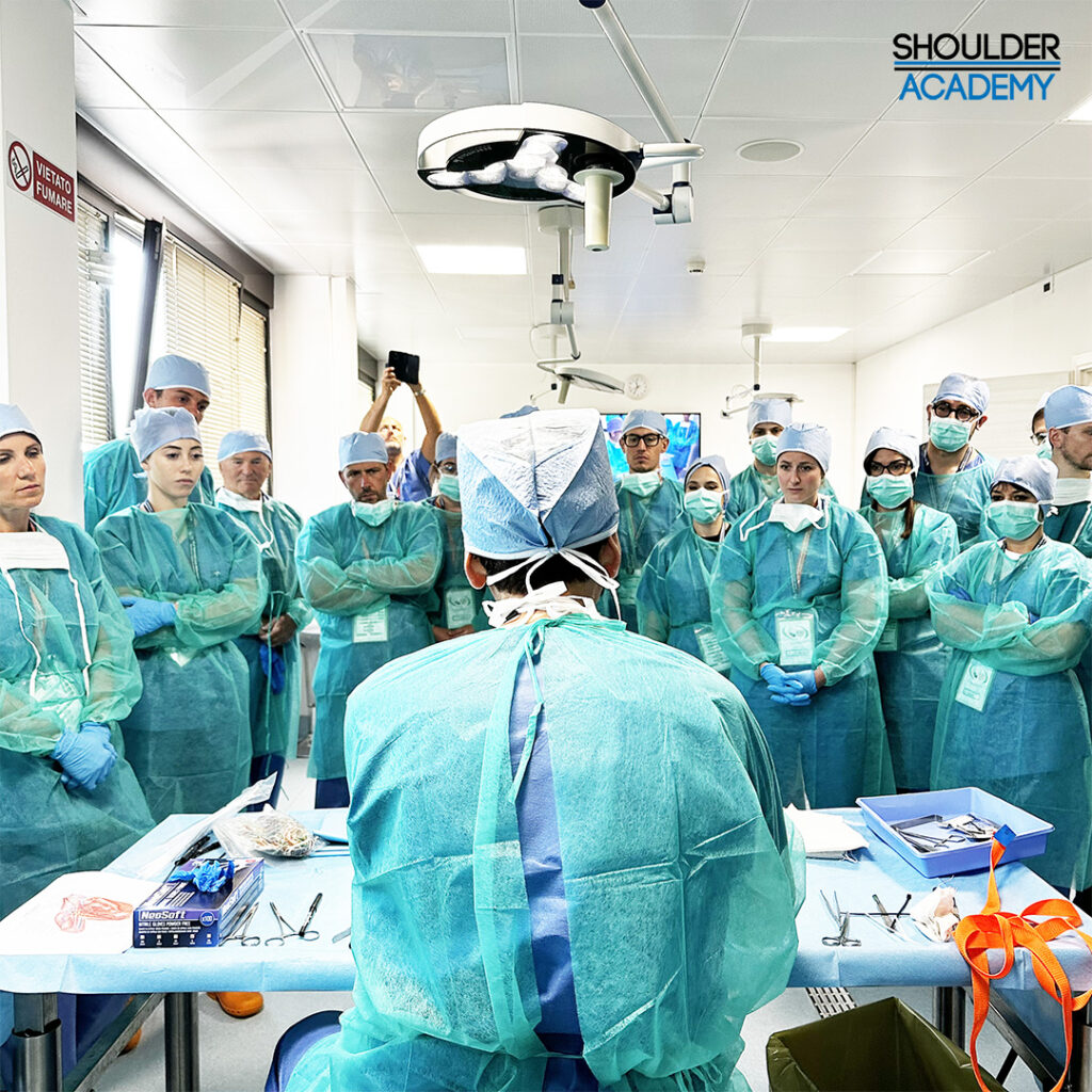 Shoulder Academy Cadaver lab verona iclo fisioterapisti